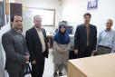 دیدار رئیس و معاون اداری و مالی دانشگاه با کارکنان دانشگاه