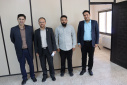 دیدار رئیس و معاون اداری و مالی دانشگاه با کارکنان دانشگاه